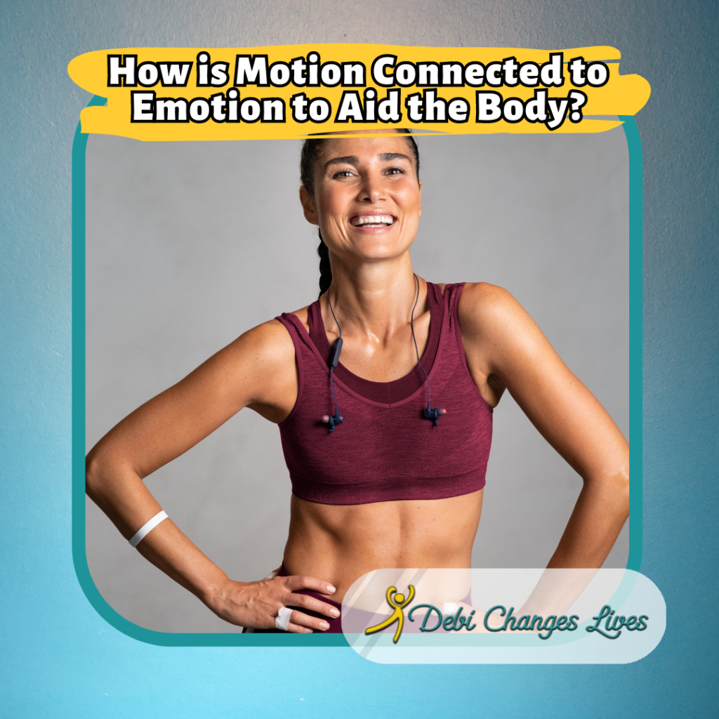 Sweaty, happy woman after a workout, showcasing how motion, emotion, and the gut-brain connection shape well-being for a balanced, vibrant, and healthy life.